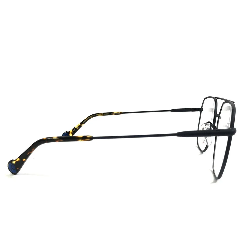 Etnia Barcelona Eyeglasses Frames ADYTON DB Dark Blue Aviator Wire Rim 55-16-140